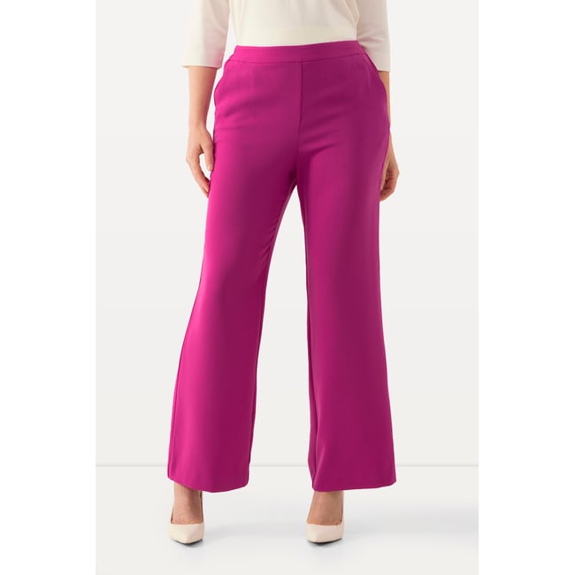 Pantalon de tailleur à jambe droite et large - ULLA POPKEN