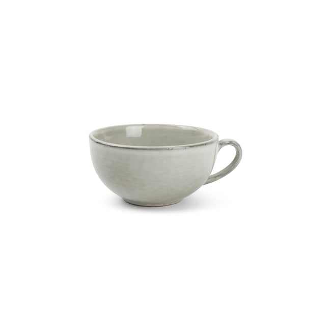 Lot de 4 tasses 13 cm ARTISAN Couleur vert <span itemprop=