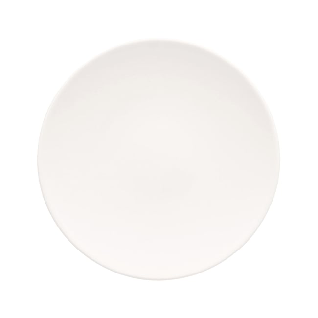Assiette Plate METROCHIC Couleur blanc <span itemprop=