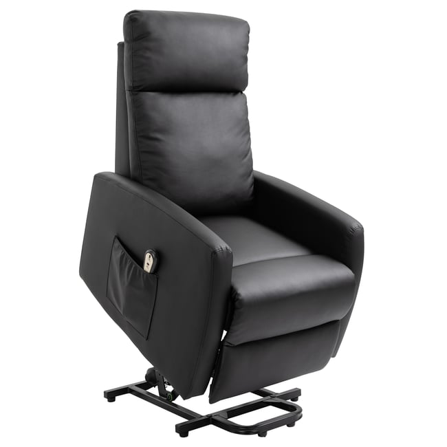 Fauteuil releveur électrique Revêtement Couleur noir <span itemprop=