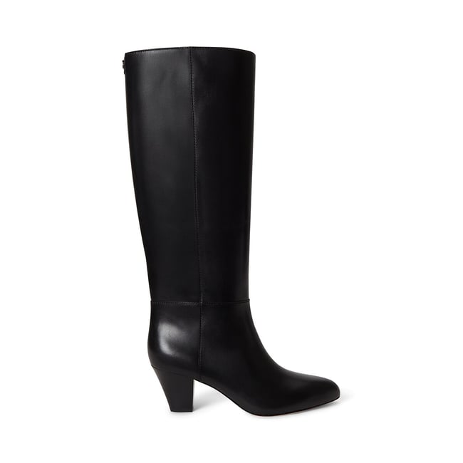 Stiefel mit Absätzen, aus Glattleder, EMERSYN schwarz <span itemprop=