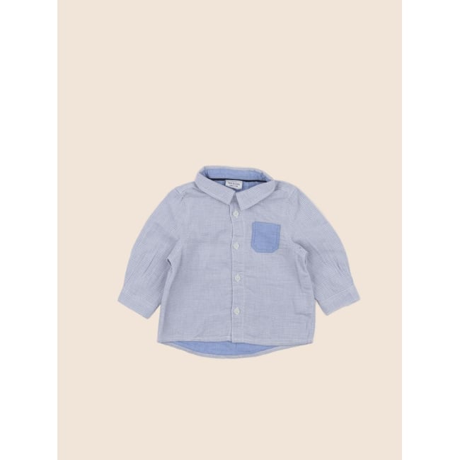 Chemise - Très bon état bleu <span itemprop=