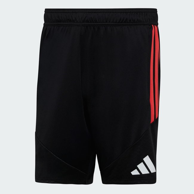 Short d’entraînement Tiro 26 Competition black / semi lucid red <span itemprop=