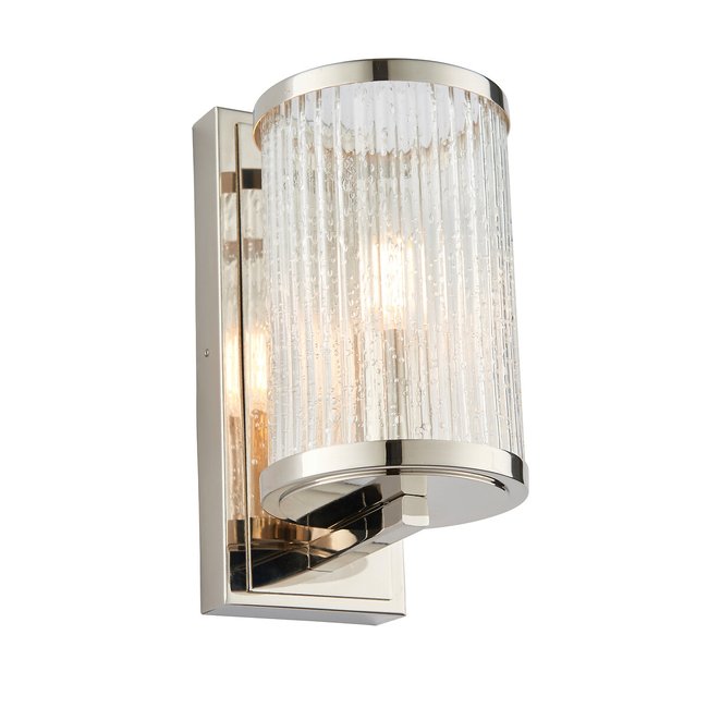 Hurricane Inspired Wall Light, silver-coloured, SO'HOME