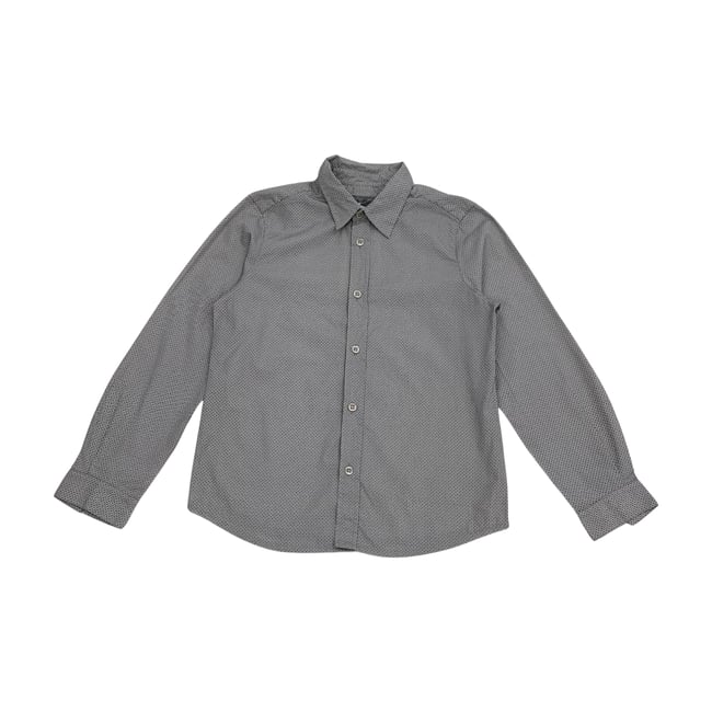 Chemise enfant - Très bon état gris <span itemprop=