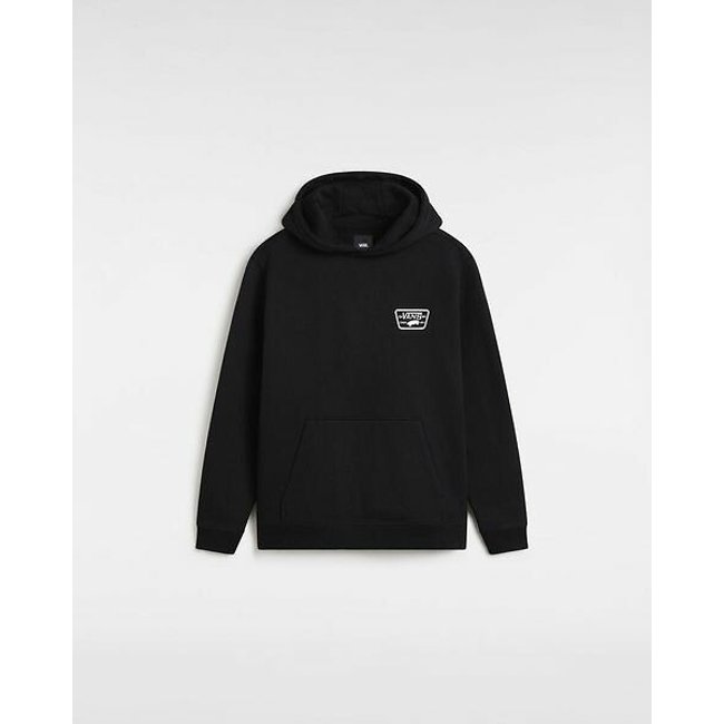 Sweat à capuche en molleton noir <span itemprop=