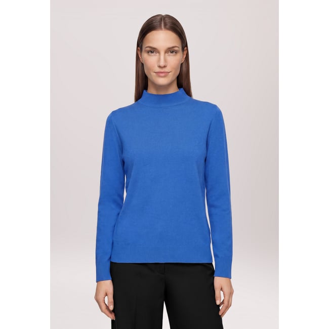 Pull-over en maille basique à col droit - BETTY BARCLAY