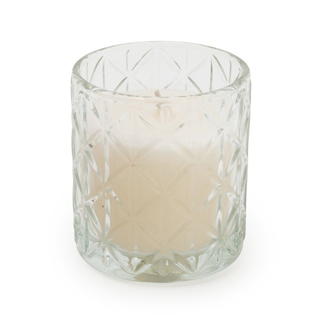 Small Devon Diamond Candle, transparent, SO'HOME