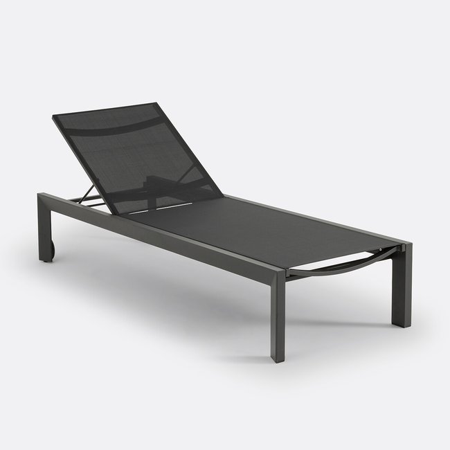 Zonnebed in aluminium en textileen, Lolara <span itemprop=