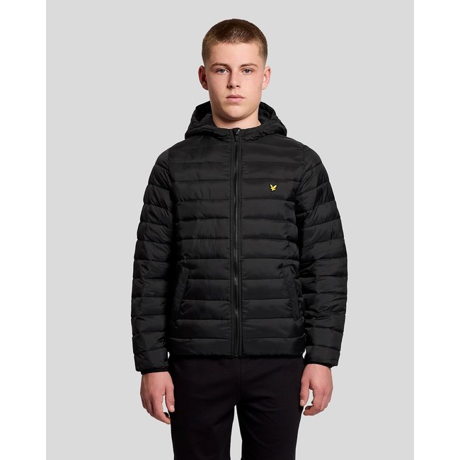 Veste ouatiné pliable noir jais <span itemprop=