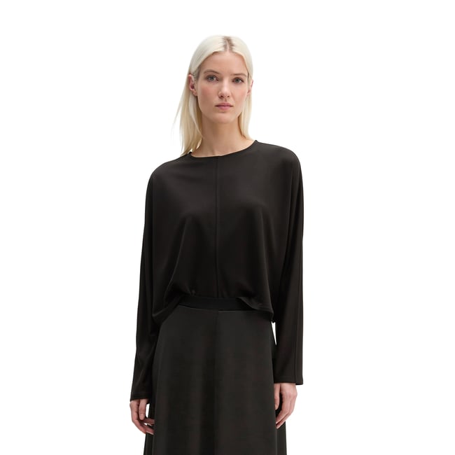 T-shirt long cropped en LENZING™ ECOVERO™ - MARC O'POLO