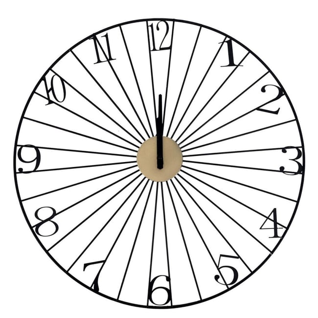 Horloge Ronde Filaire D50 Couleur v002228 <span itemprop=