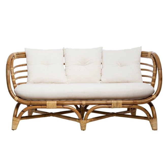 Canapé FARAH Couleur blanc <span itemprop=