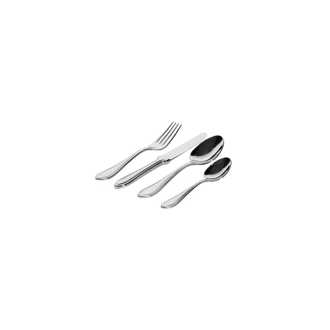 Set De Couverts MONROE Couleur argent <span itemprop=