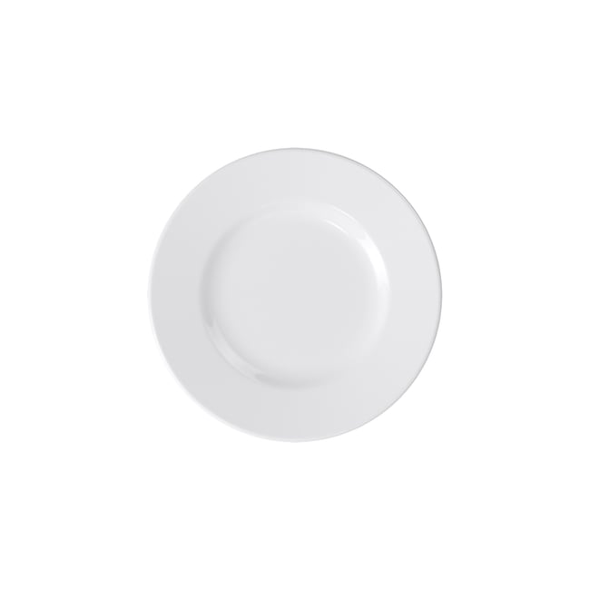 Assiette Dessert ROYAL Couleur blanc <span itemprop=