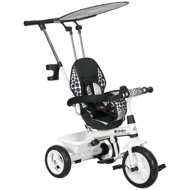 Tricycle pour enfants Métal Bleu blanc <span itemprop=