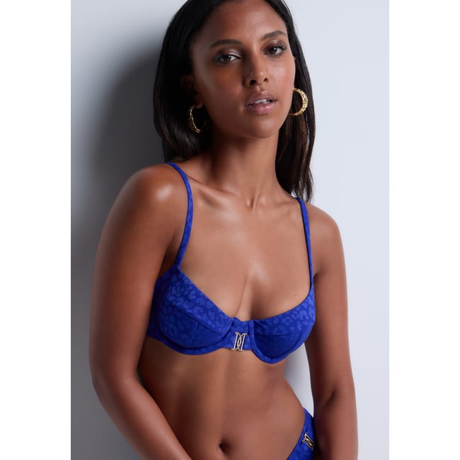 Haut de maillot de bain Balconnet Colours Flow bleu <span itemprop=