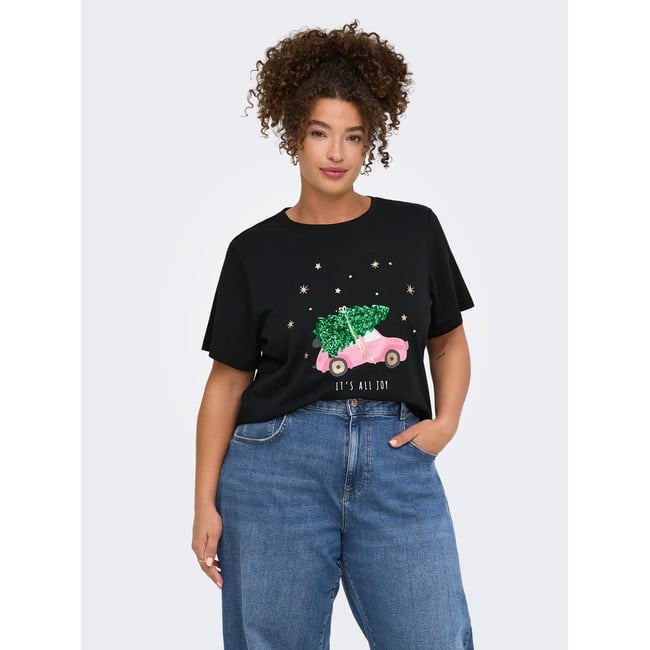 T-Shirt noire - black <span itemprop=