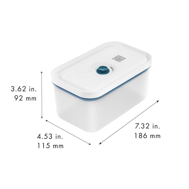 ZWILLING FRESH & SAVE Boîte sous vide M, plastique, semi-transparent La Mer - ZWILLING