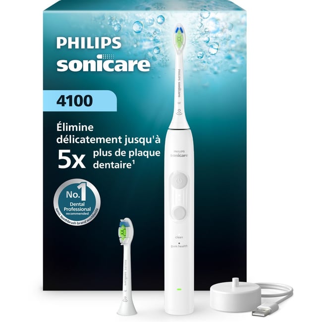 Brosse à dents électrique Sonicare 4100 Series HX4042/41 - PHILIPS