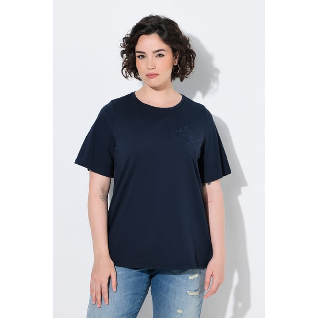 T-shirt avec applications - ULLA POPKEN