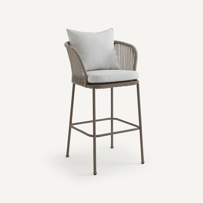 Fauteuil de table de jardin haut, Cabestan sépia ombré <span itemprop=