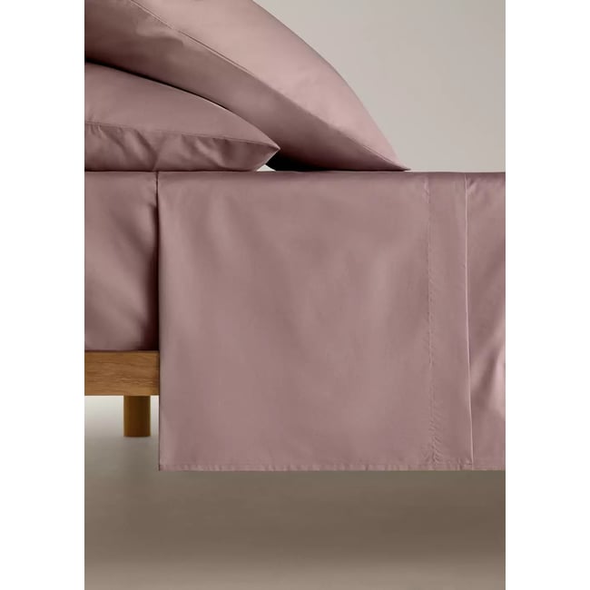 Drap-housse percale de coton 200 fils lit 200 cm - MANGO HOME