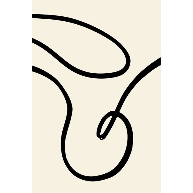 Tableau line art bold I - HEXOA