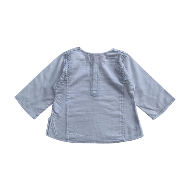 Blouse bébé - Très bon état blanc <span itemprop=