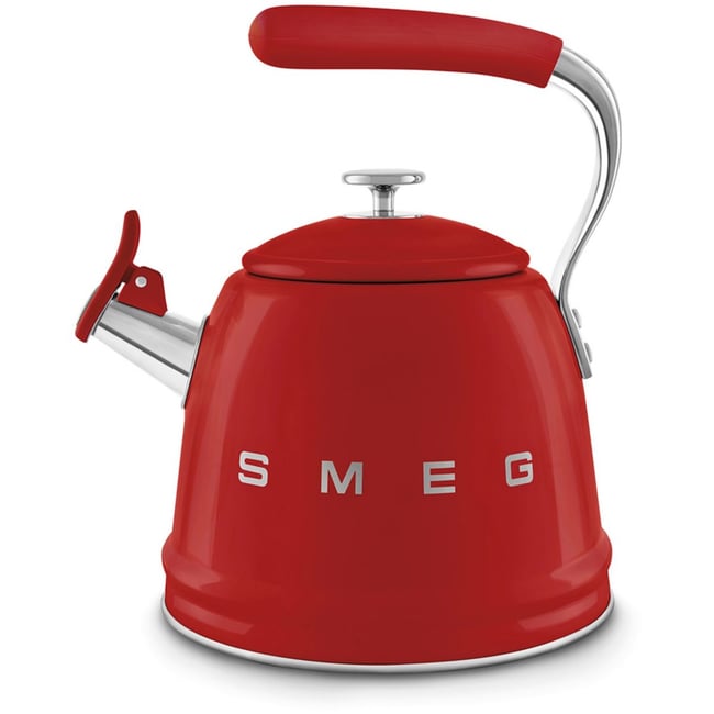 Bouilloire Sifflante 2.3L Rouge - SMEG