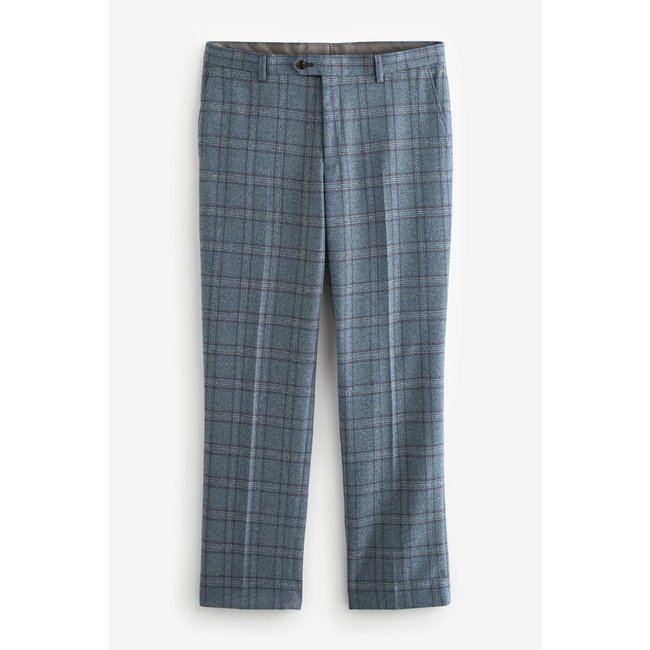 Pantalon de costume poches bleu <span itemprop=