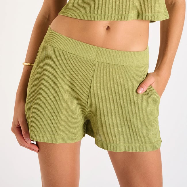 Short beachwear Aska - GOLDENRIB - BANANA MOON