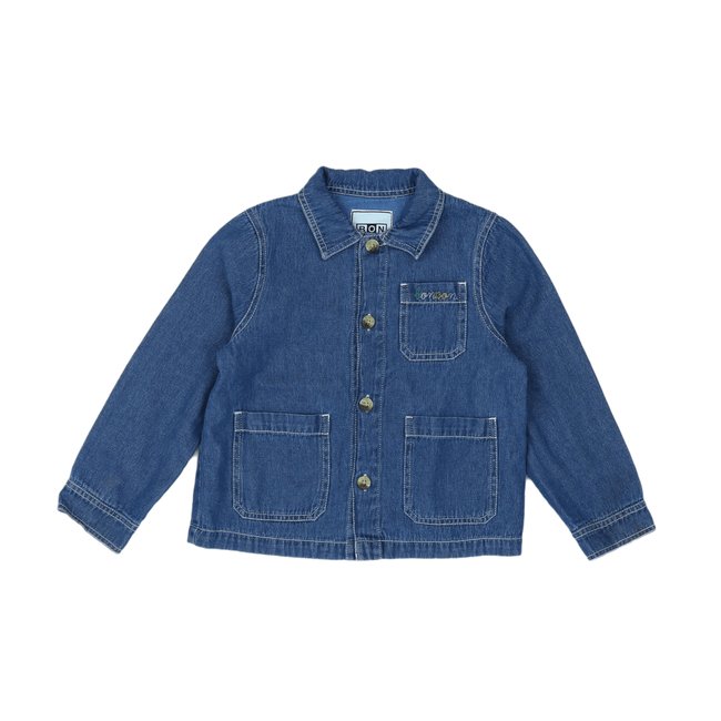 Veste en jean  - Très bon état bleu <span itemprop=