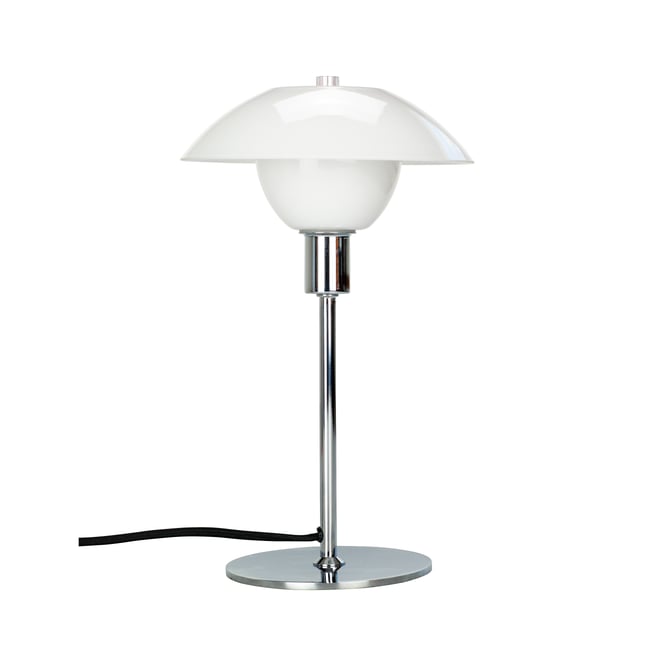 Lampe à poser D20 BERGEN Couleur blanc <span itemprop=
