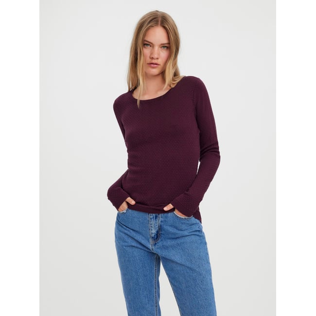 Pull en fine maille, col rond - VERO MODA