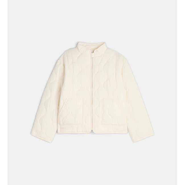 Veste matelassée torette kids déperlante écru <span itemprop=