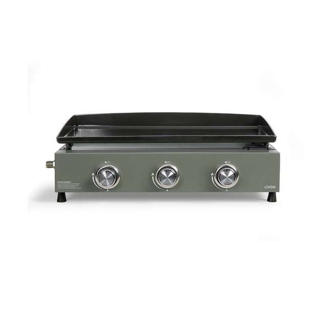 Plancha gaz 3 brûleurs - LIVOO