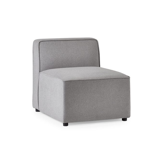 Kalo Build-Your-Own Modular Sofa Section - Single Seat unit, grey, SO'HOME
