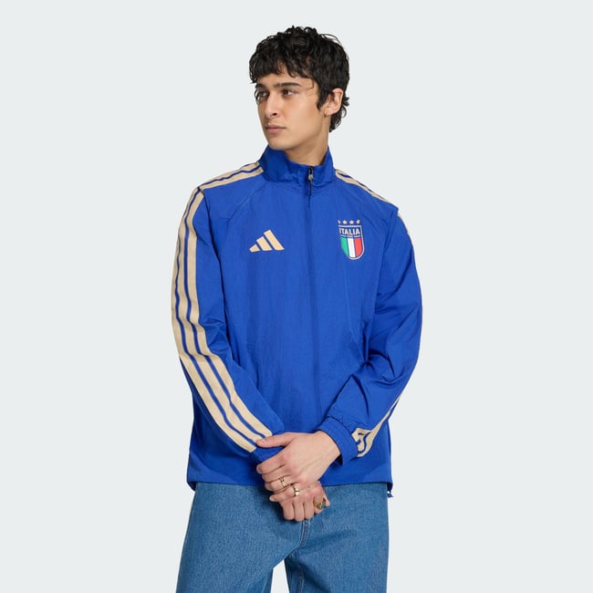 Veste Anthem Domicile Italie bold blue <span itemprop=