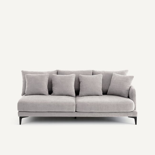 Demi-canapé 3 places en polyester coton, MODERNISTE - EMMANUEL GALLINA X AM.PM