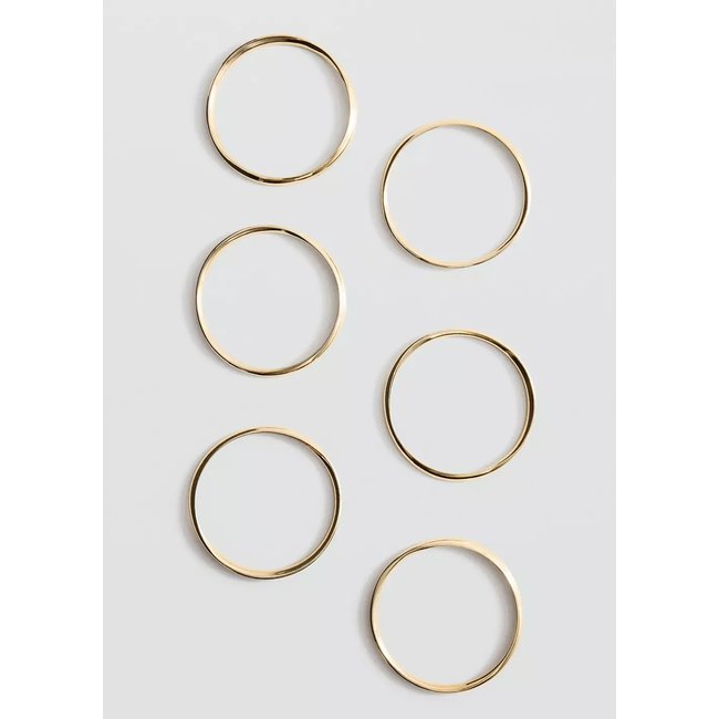 Set bracelets combinés or <span itemprop=