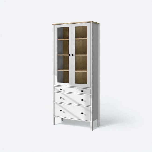 Полка для книг, FRN / ФРН беленое дерево SO'HOME