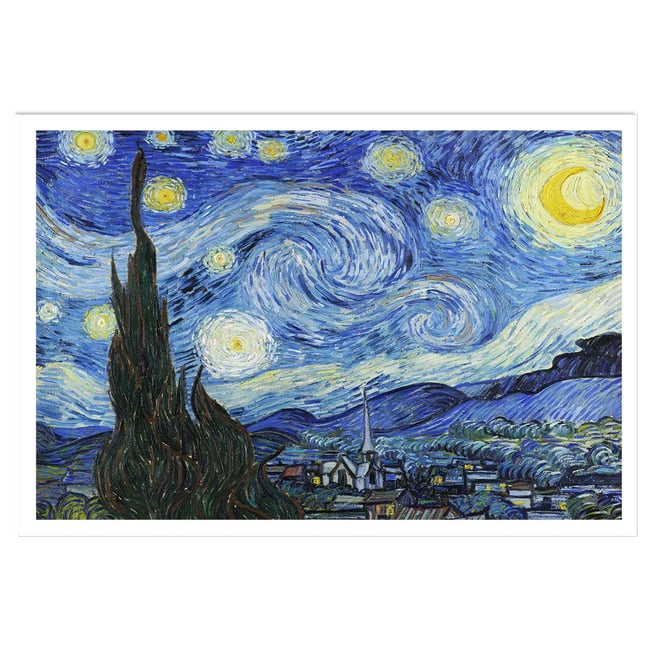 Poster La nuit étoilée - Vincent Van Gogh - HEXOA