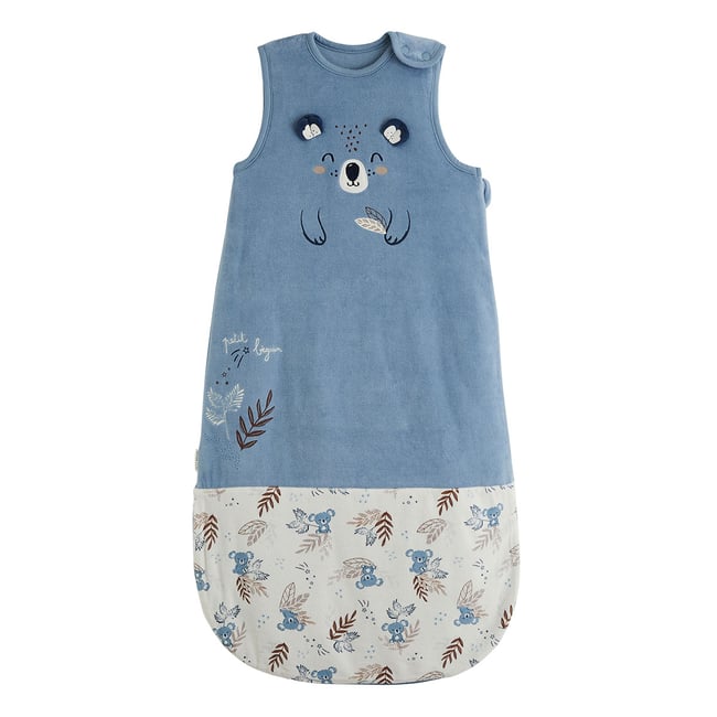 Gigoteuse TOG2 en velours Mathéo bleu <span itemprop=