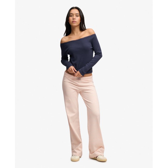 Pantalon Athletic Essentials Rayé Coupe Ajustée - SUPERDRY