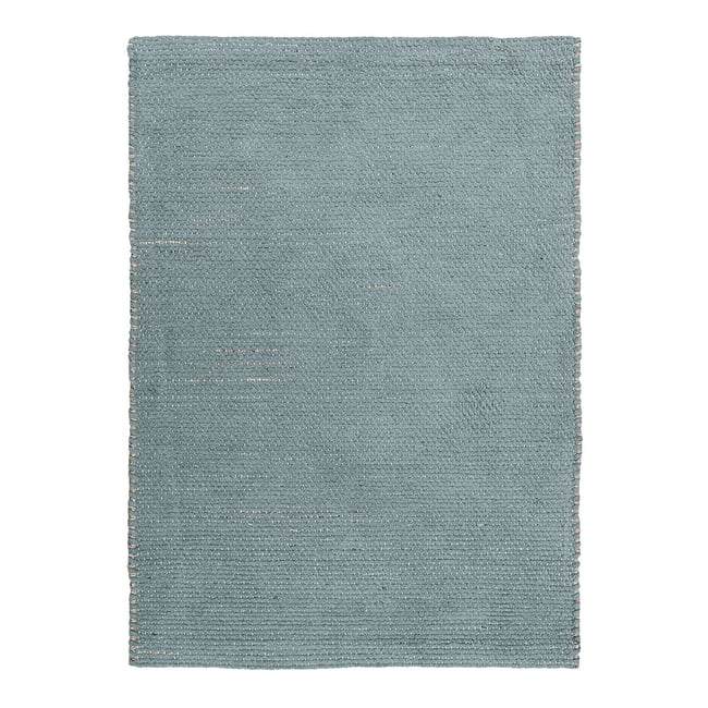 Tapis artisanal en jute et coton chenille   ROSTYLE - THE DECO FACTORY