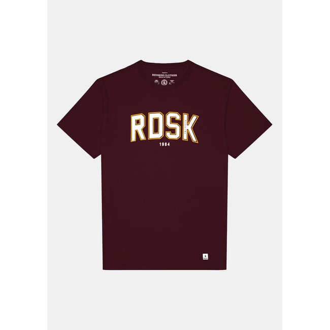 T-shirt  col rond GLORIOUS QUICK rouge <span itemprop=