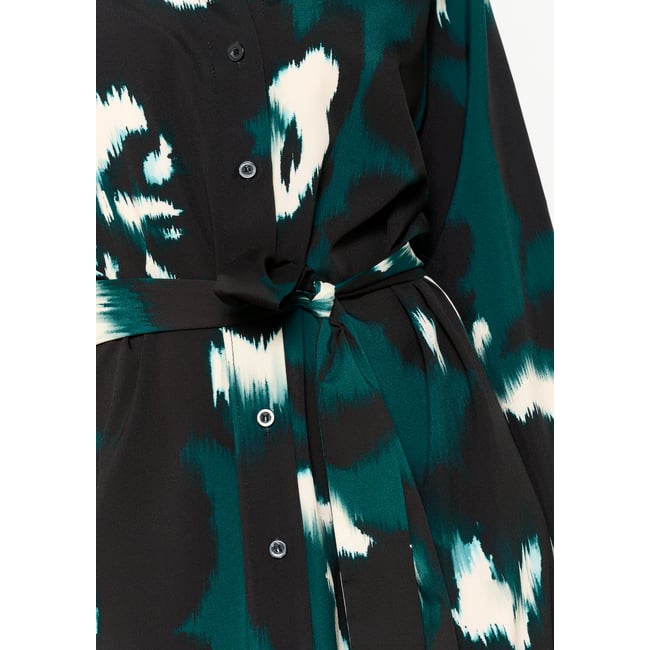 Robe-chemise à imprimé flou - LOLALIZA