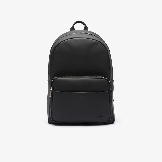 Rucksack Mens Classic aus Pikee schwarz <span itemprop=