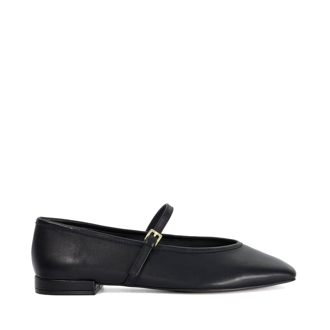 Ballerines esprit babies - Wide Fit HEARTHROB black-leather <span itemprop=